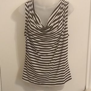 Calvin Klein cowl neck sleeveless top